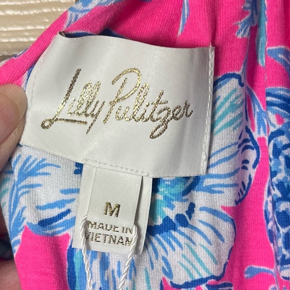 NWT Lilly Pulitzer Gracelyn Halter Midi Dress with Gold Chain Halter Neck - Picture 7 of 9